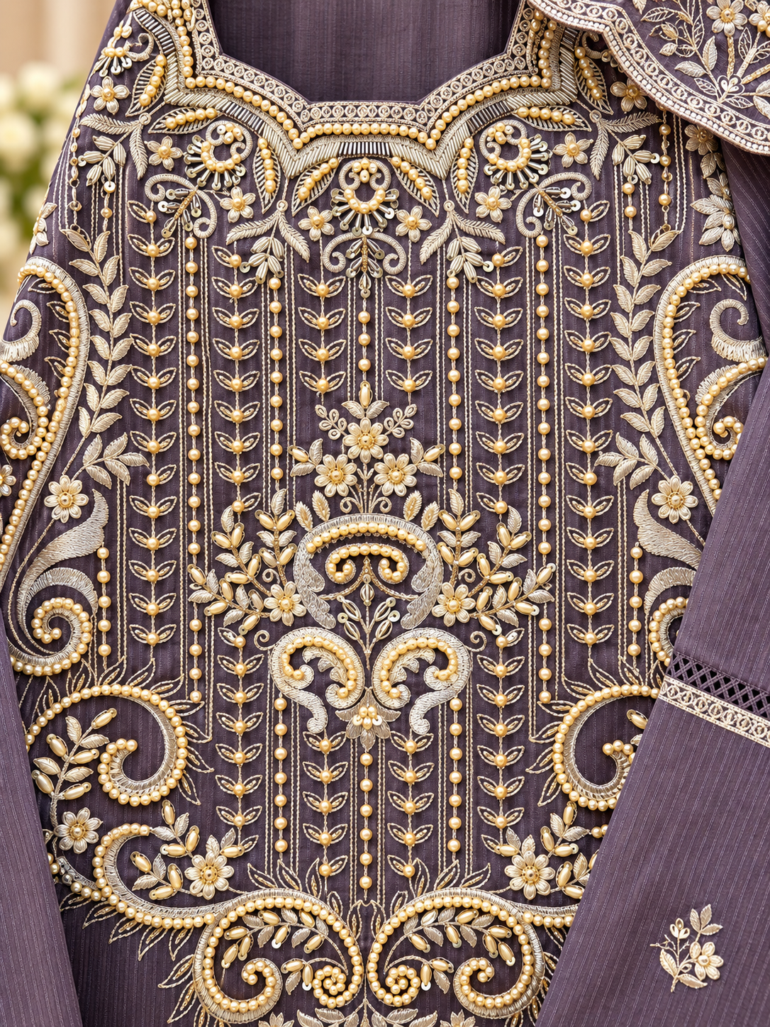 Pakistani designer suit - Image 4