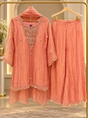 Elegant Tissue shrara set